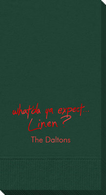 Fun What Do You Expect Guest Towels