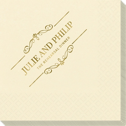 St. Regis Scroll Napkins