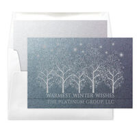 Silver Boughs Holiday Cards