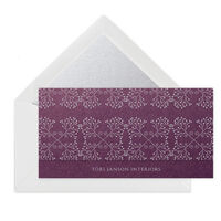 Silver Etches Holiday Cards