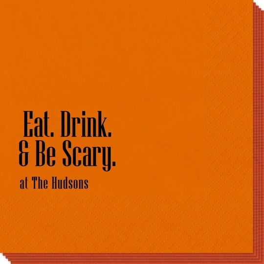 Eat Drink & Be Scary Napkins