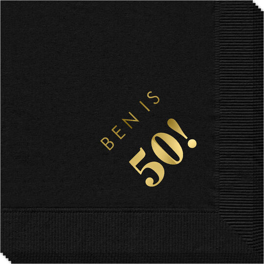 Big Year Printed Napkins