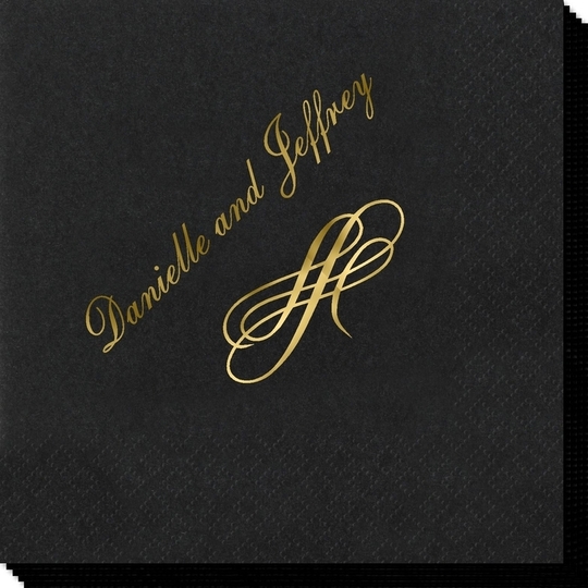 Scrolled Coronation Napkins