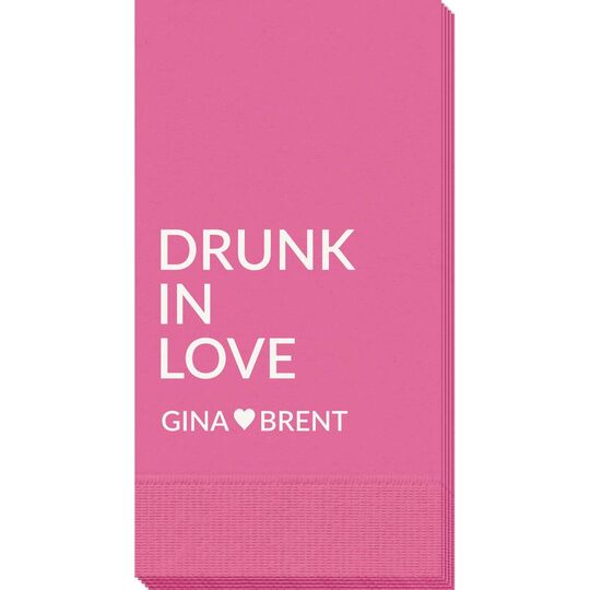 Drunk In Love Guest Towels