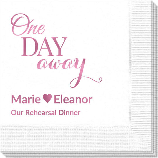 One Day Away Napkins