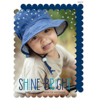 Confetti Shine and Bright Photo Cards