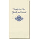 Simply Ornate Scroll Guest Towels Image 1 of 2