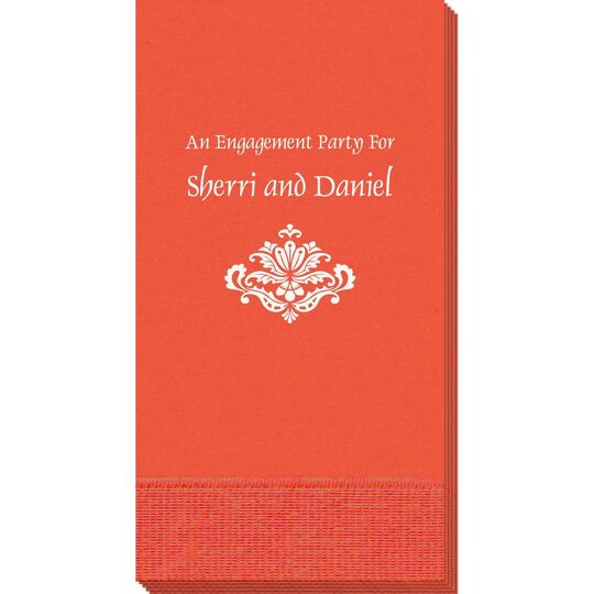 Simply Ornate Scroll Guest Towels