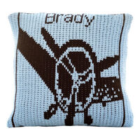 Fly Away Knit Pillow