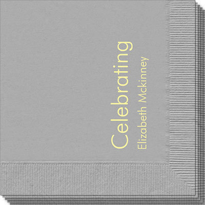 Right Side Name Napkins