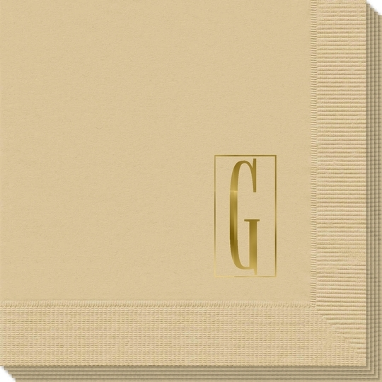 Contempo Monogram Napkins