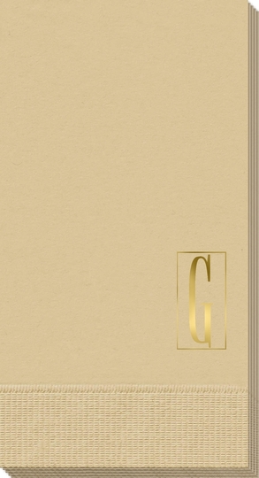 Contempo Monogram Guest Towels