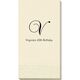 Elegant Initial Guest Towels Image 5 of 5