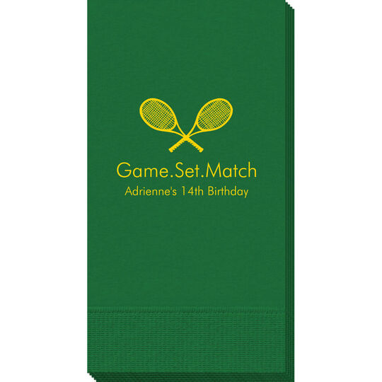 Tennis Guest Towels