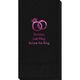 Wedding Rings Guest Towels Image 2 of 3