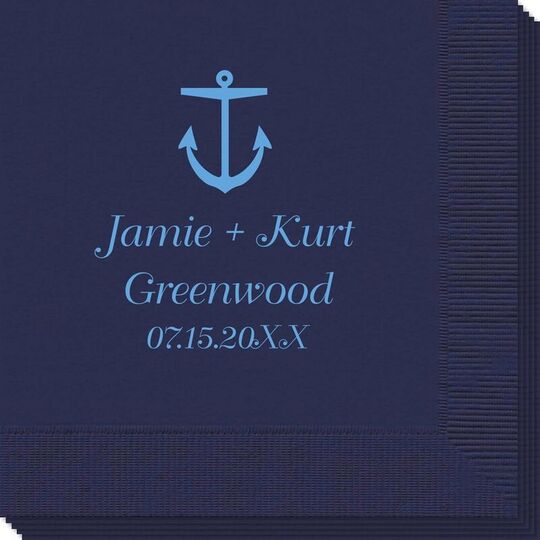 Nautical Anchor Napkins