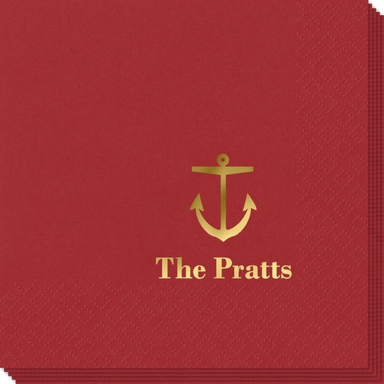 Nautical Anchor Napkins