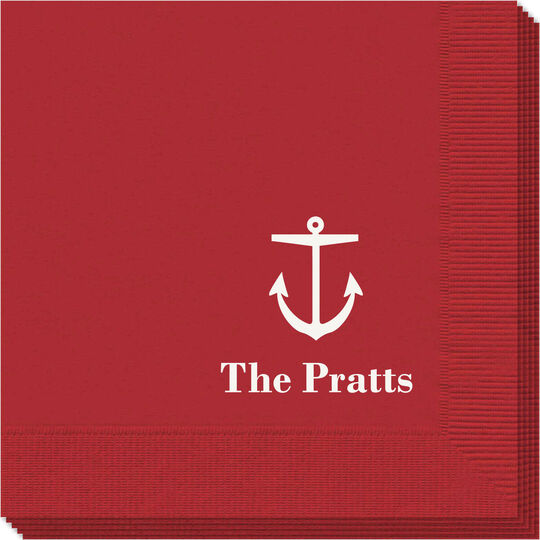 Nautical Anchor Napkins