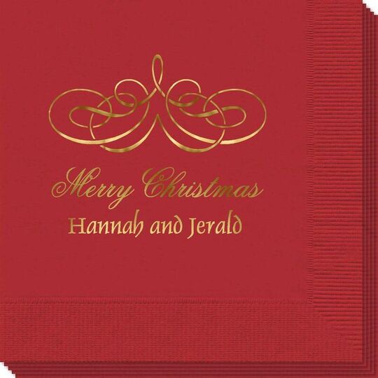 Magnificent Scroll Napkins