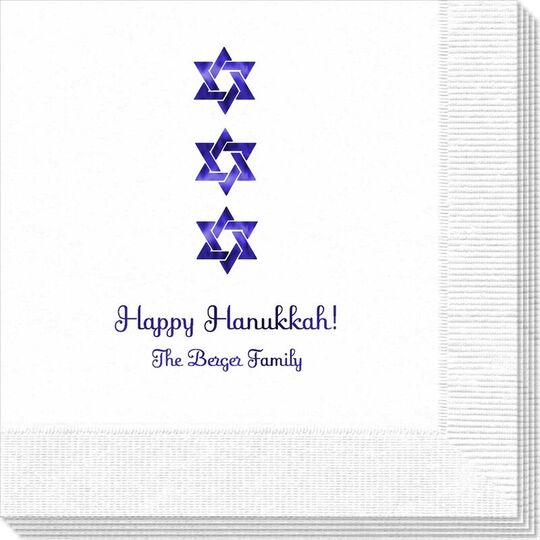 Star of David Row Napkins