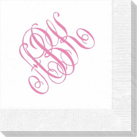 Interlocking Scripts Monogram 3 letters