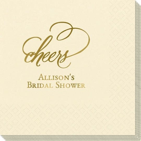 Refined Cheers Napkins