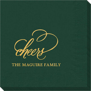 Refined Cheers Napkins