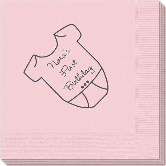 Baby Onesie Napkins