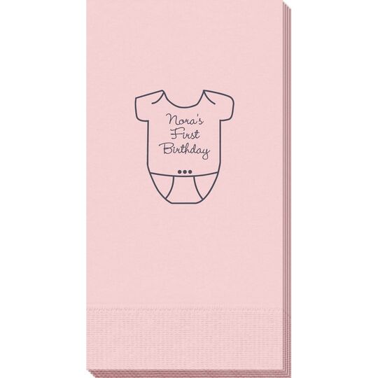 Baby Onesie Guest Towels