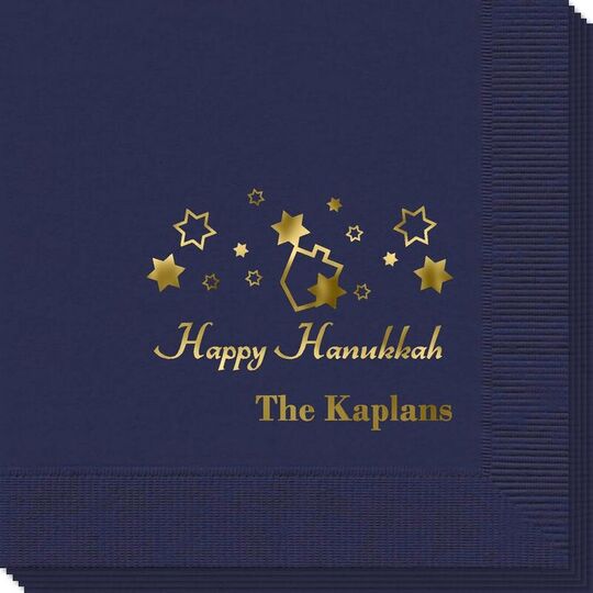 Happy Hanukkah Napkins