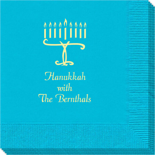 Menorah Napkins