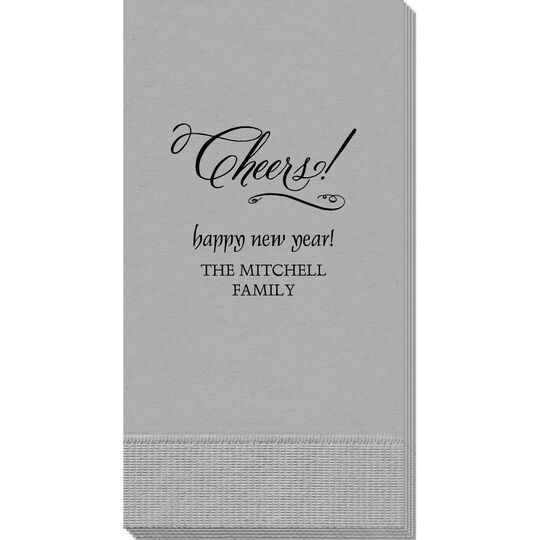 Elegant Cheers Guest Towels