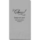 Elegant Cheers Guest Towels Image 6 of 8
