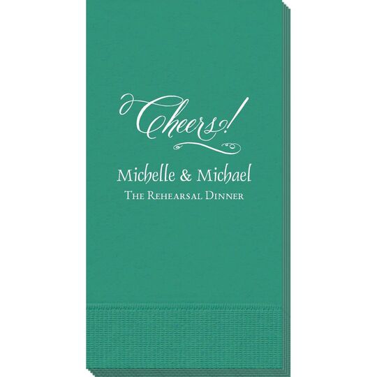 Elegant Cheers Guest Towels