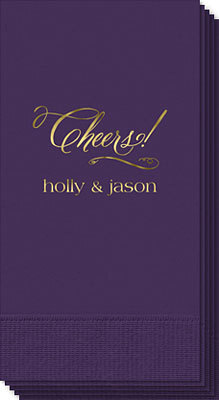 Elegant Cheers Guest Towels