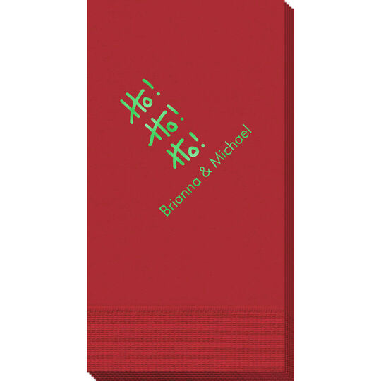 Fun Ho Ho Ho Guest Towels