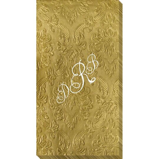 Script Monogram Carte Guest Towels