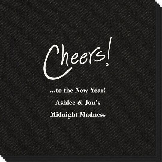 Fun Cheers Linen Like Napkins