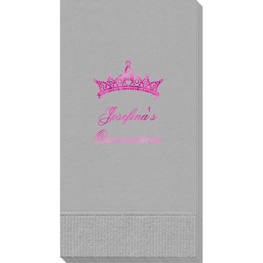 Diamond Crown Guest Towels