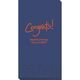 Fun Congrats Guest Towels Image 1 of 3