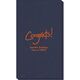 Fun Congrats Linen Like Guest Towels Image 1 of 3
