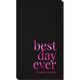 Best Day Ever Big Word Linen Like Guest Towels Image 3 of 5