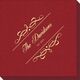 Royal Flourish Framed Names and Text Linen Like Napkins Image 2 of 3