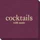 Big Word Cocktails Linen Like Napkins Image 3 of 4