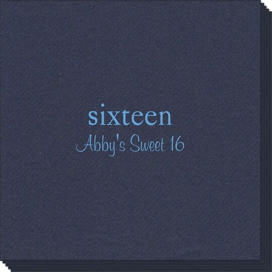 You Create Your Big Number Linen Like Napkins