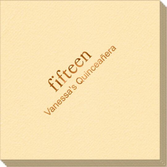 You Create Your Big Number Linen Like Napkins