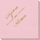 Duo Name Napkins Image 1 of 4