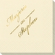 Duo Name Napkins Image 3 of 4