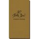Elegant 50 Golden Years Guest Towels Image 2 of 2