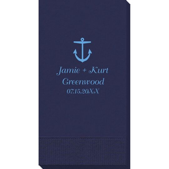 Nautical Anchor Guest Towels